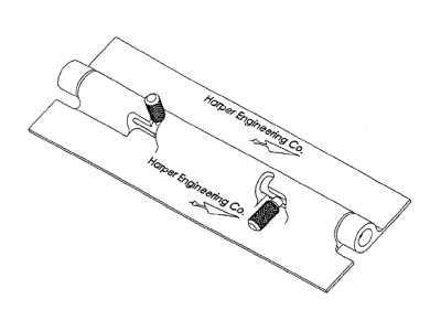 Drawing of H3-1821-1 by Harper Engineering Co.