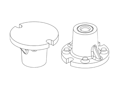 Drawing of H3-10-08-500-KIT by Harper Engineering Co.