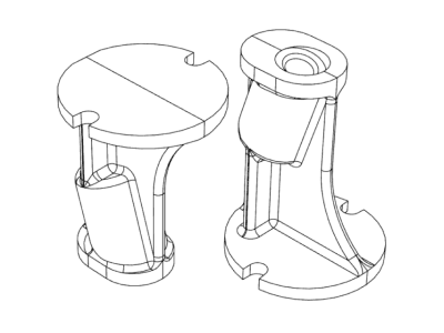 Drawing of H3-18-08-1000-KIT by Harper Engineering Co.