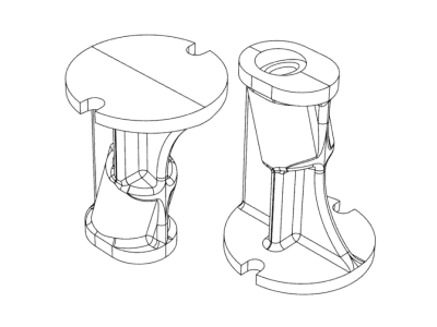 Drawing of H3-39-08-1000-KIT by Harper Engineering Co.