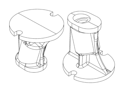 Drawing of H3-39-08-750-KIT by Harper Engineering Co.