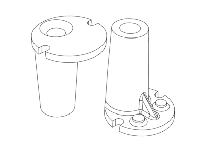 Drawing of H3-6-08-1000-KIT by Harper Engineering Co.