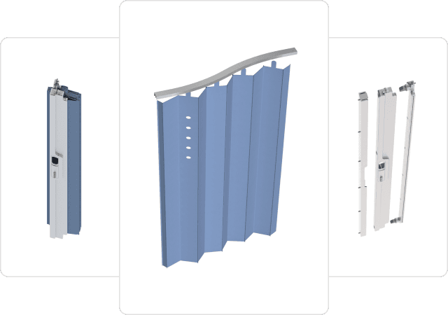          Adaptable design of secondary barrier that allows it         to be tailored to fit any aricraft.        